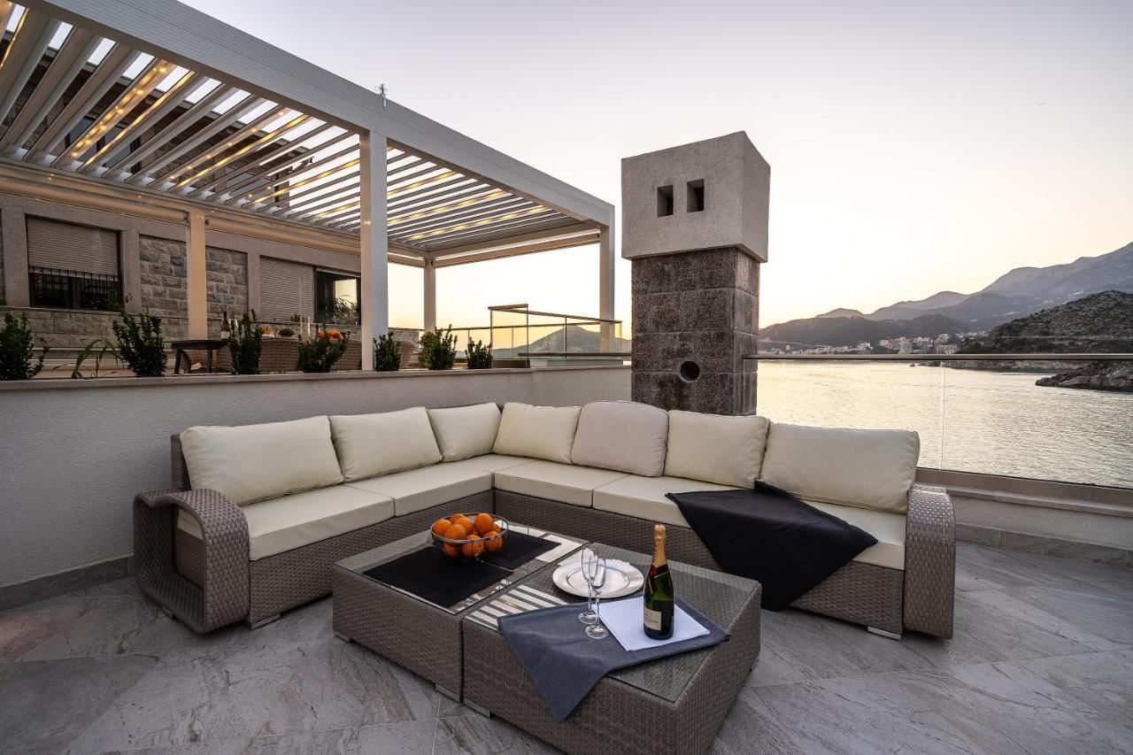 Blanche Cliff Apartments Sveti Stefan Exteriér fotografie