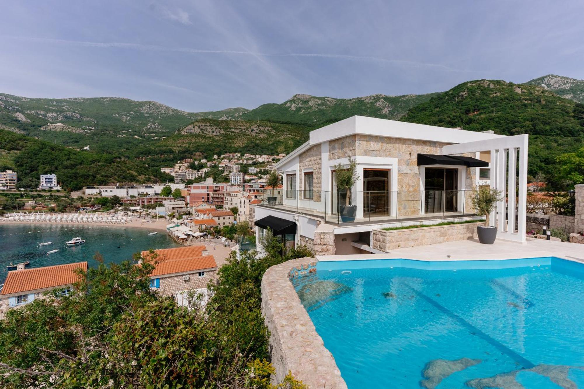Blanche Cliff Apartments Sveti Stefan Exteriér fotografie