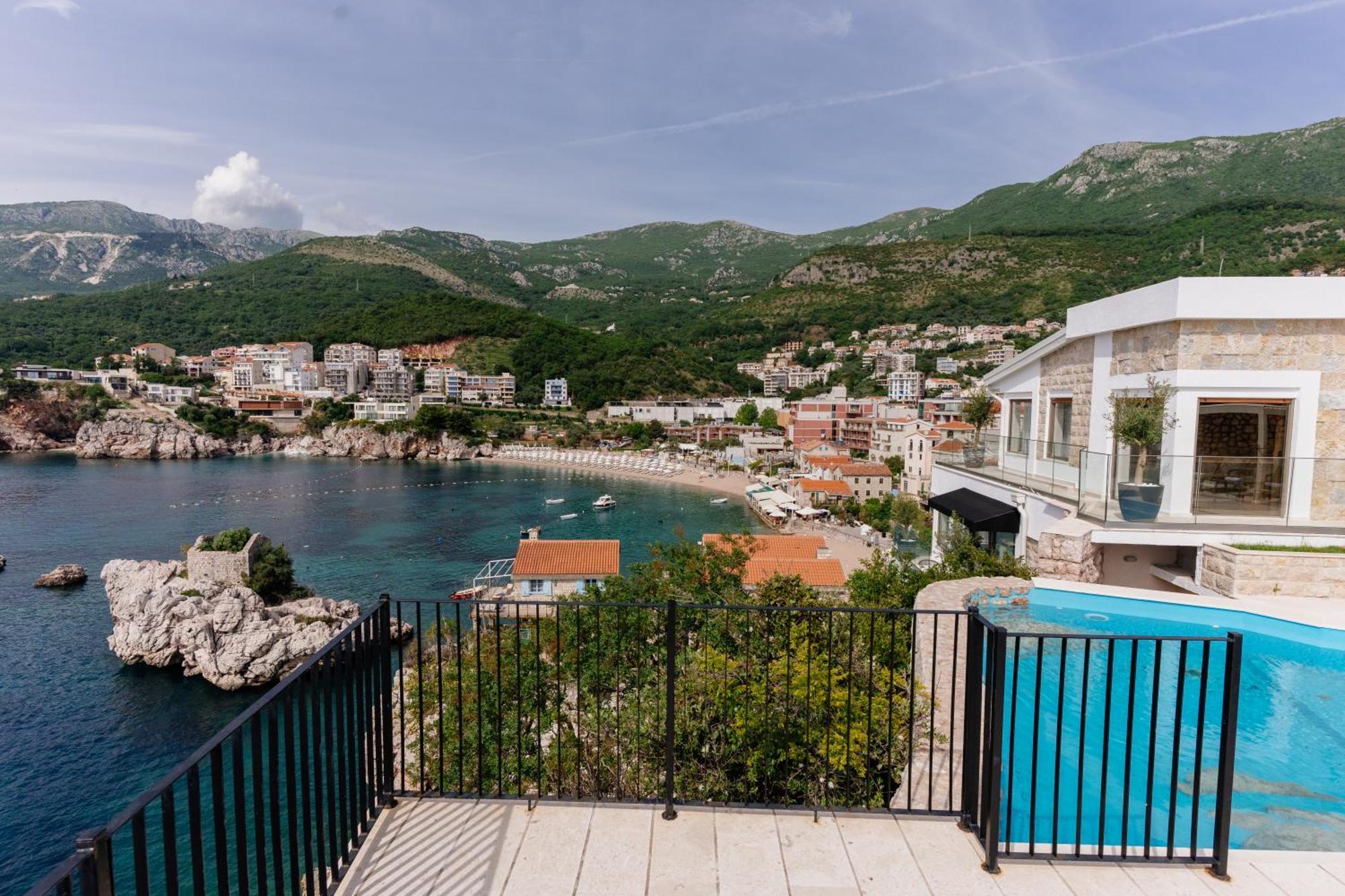 Blanche Cliff Apartments Sveti Stefan Exteriér fotografie