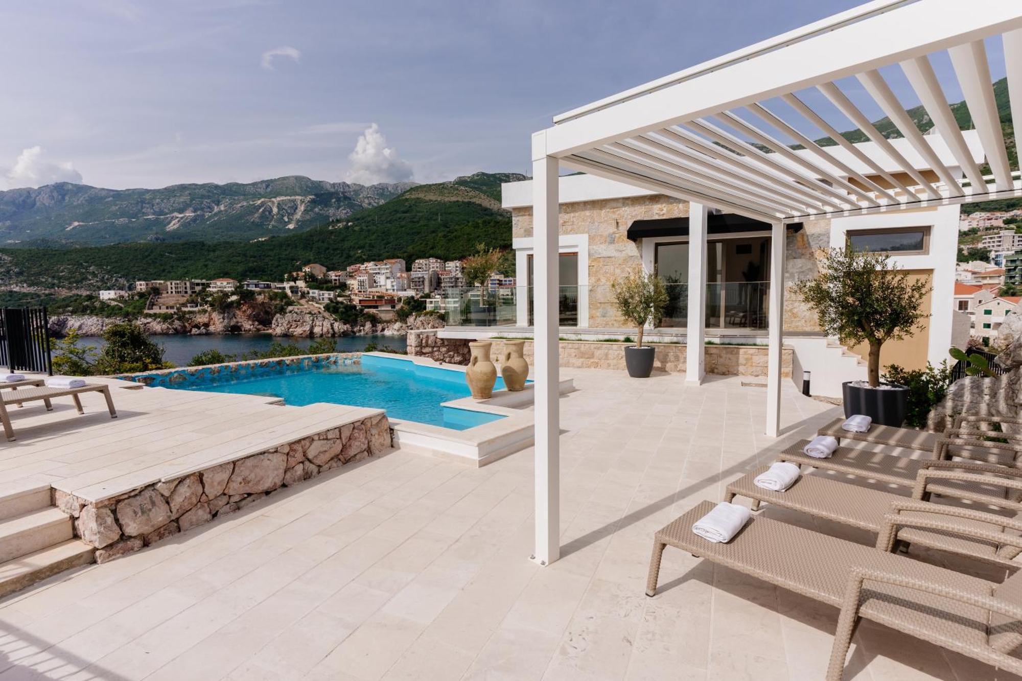 Blanche Cliff Apartments Sveti Stefan Exteriér fotografie