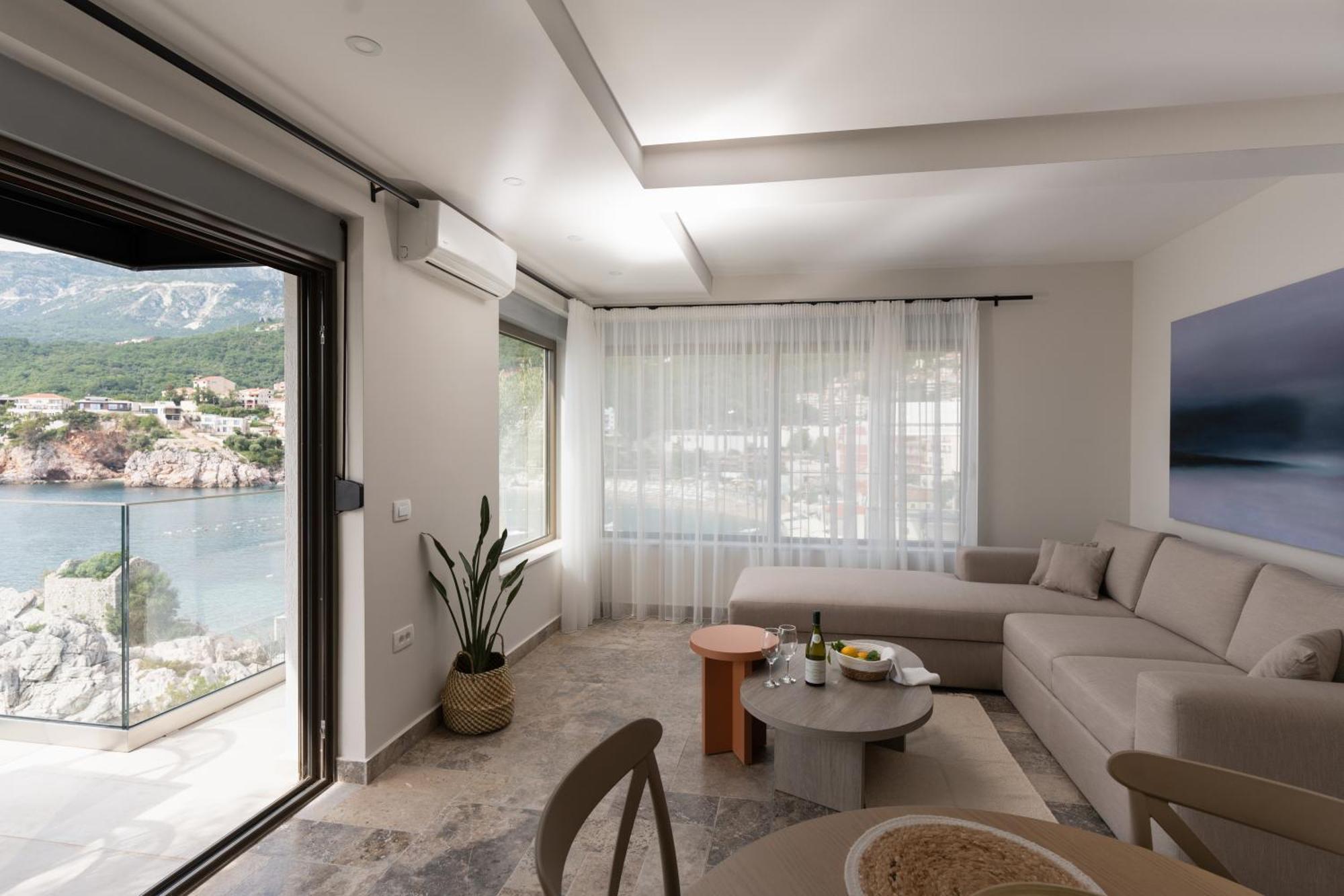 Blanche Cliff Apartments Sveti Stefan Exteriér fotografie