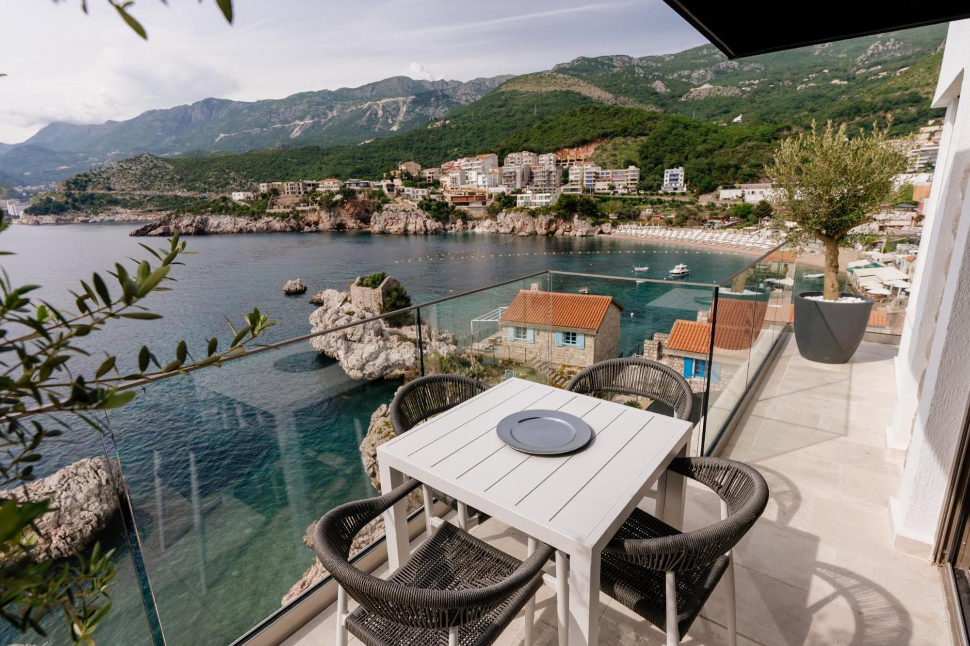 Blanche Cliff Apartments Sveti Stefan Exteriér fotografie