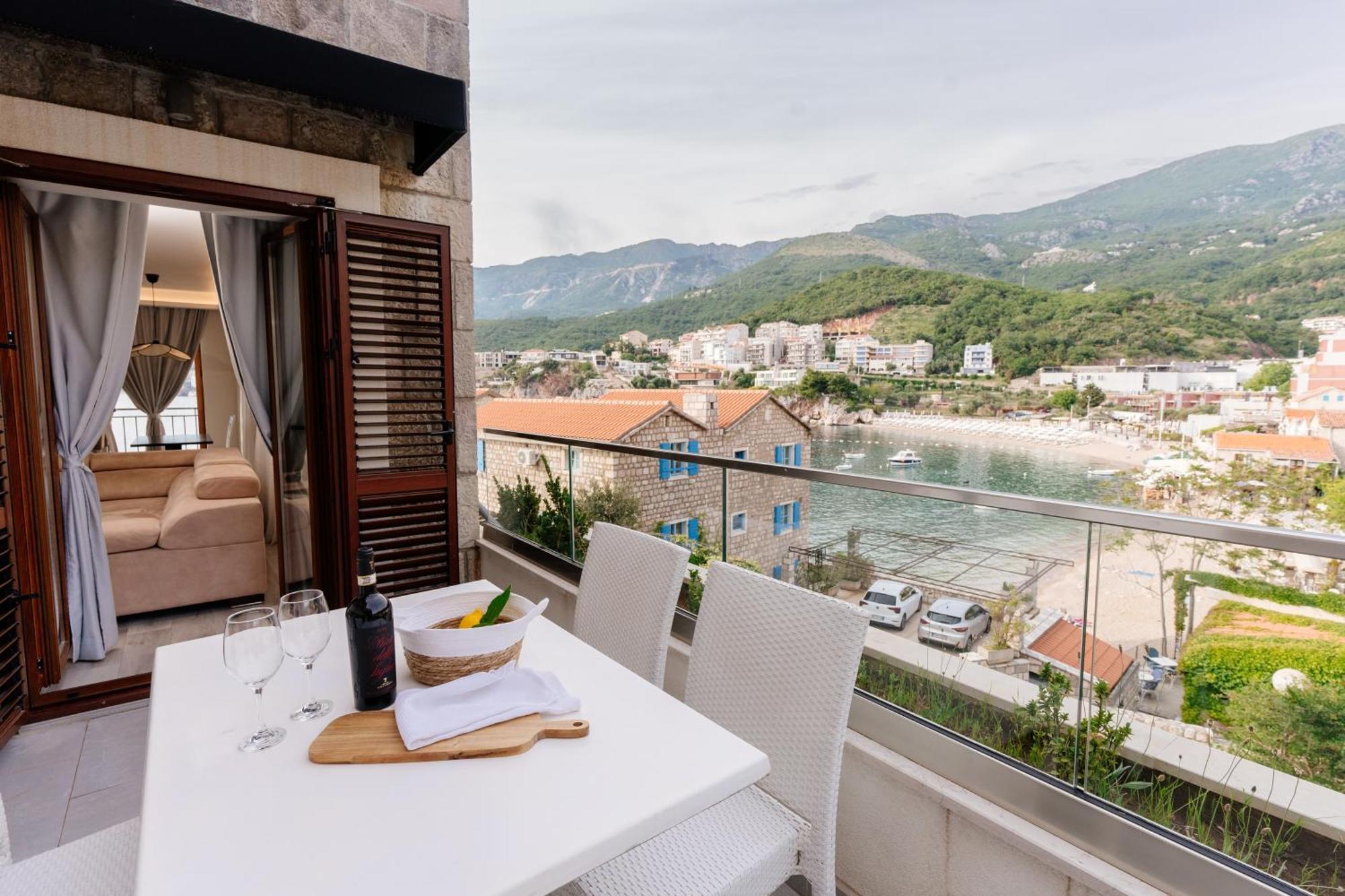 Blanche Cliff Apartments Sveti Stefan Exteriér fotografie