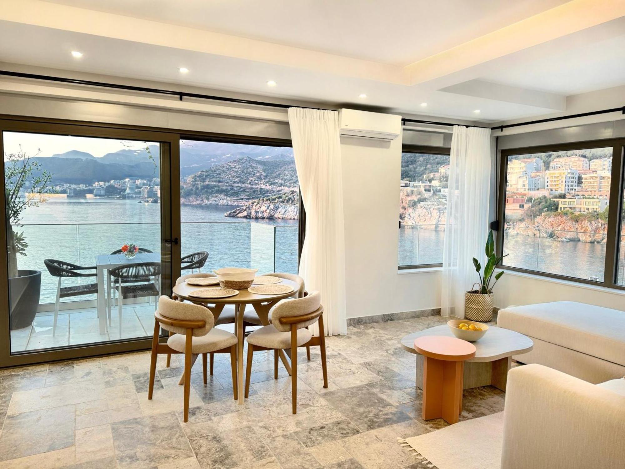 Blanche Cliff Apartments Sveti Stefan Exteriér fotografie