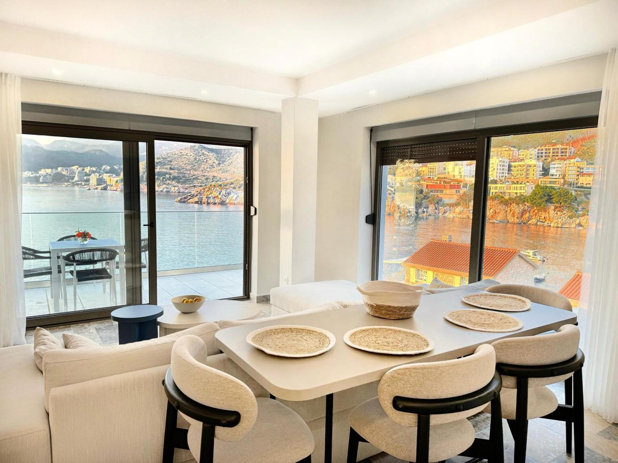 Blanche Cliff Apartments Sveti Stefan Exteriér fotografie
